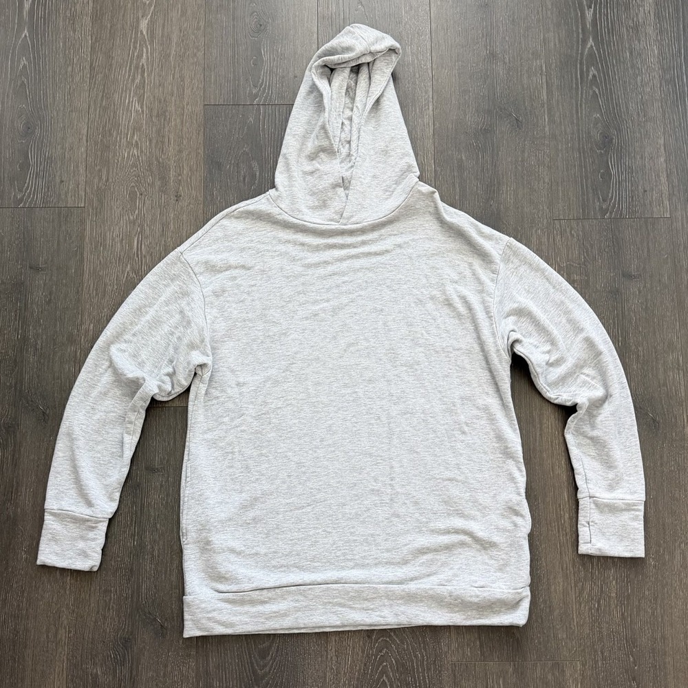 OFFLINE by Aerie Oversized Gray Hoodie Sweatshirt Sz Small Soft Thumbhole‎